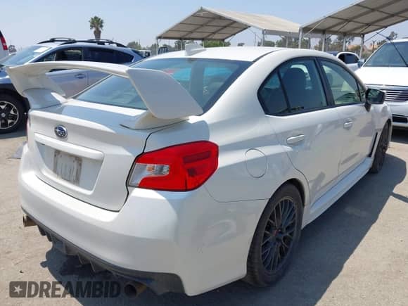 2017 Subaru WRX STI with VIN JF1VA2V65H9807073, listed as a IAAI auction lot 42418264 with 111,210 mi miles and . Bid and sale history available at DreamBid. Image 4.