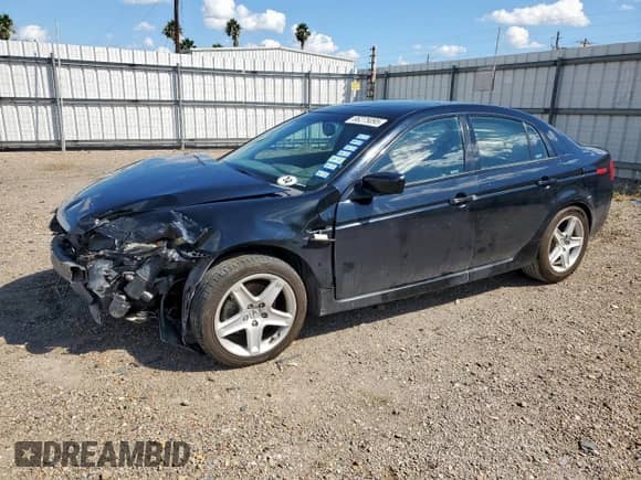 2006 Acura TL with VIN 19UUA66266A047225, listed as a Copart auction lot 86275095 with Not provided miles and Salvage title. Bid and sale history available at DreamBid. Image 1.
