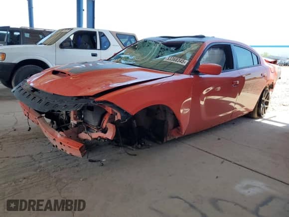 2017 Dodge Charger R/T z VIN 2C3CDXCT2HH535326, wystawiony jako Copart lot #53368345 z przebiegiem 49 670 mil mil oraz Szkoda całkowita • Salvage title. Historia ofert i sprzedaży dostępna na DreamBid. Obrazek 1.