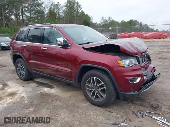 2022 Jeep Grand Cherokee Limited with VIN 1C4RJEBG6NC152690, listed as a IAAI auction lot 41522881 with 61,795 mi miles and . Bid and sale history available at DreamBid. Image 1.