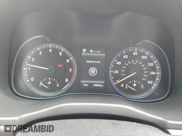 2021 Hyundai Kona Limited z VIN KM8K3CA5XMU743545, wystawiony jako Copart lot #70023985 z przebiegiem 96 542 mil mil oraz Szkoda całkowita • Salvage title. Historia ofert i sprzedaży dostępna na DreamBid. Obrazek 9.