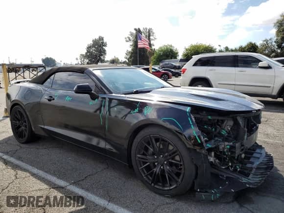 2017 Chevrolet Camaro 2SS z VIN 1G1FH3D79H0214484, wystawiony jako Copart lot #81656505 z przebiegiem 37 823 mil mil oraz Szkoda całkowita • Salvage title. Historia ofert i sprzedaży dostępna na DreamBid. Obrazek 4.