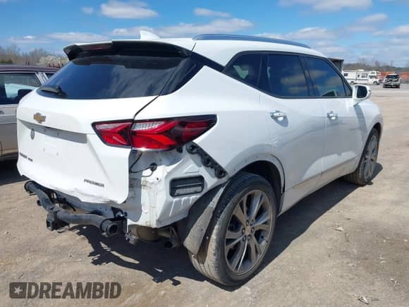 2019 Chevrolet Blazer Premier с VIN 3GNKBKRS3KS701640, выставлен на аукционе IAAI как лот 41774039 с пробегом 49 148 миль миль и . История ставок и продаж доступна на DreamBid. Изображение 4.
