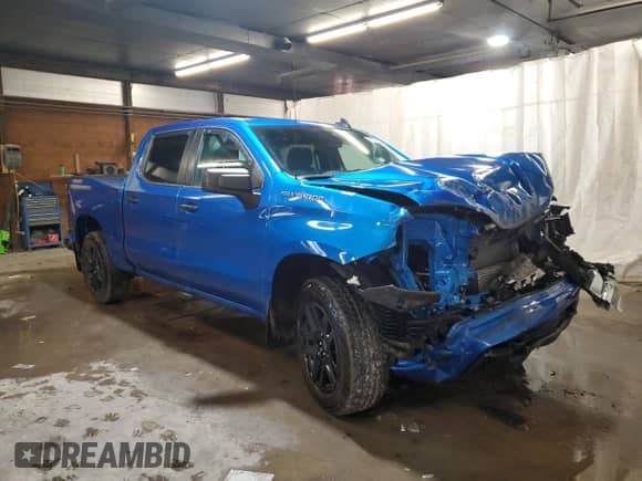 2023 Chevrolet Silverado 1500 Custom с VIN 1GCPDBEK8PZ156771, выставлен на аукционе Copart как лот 68998075 с пробегом 51 318 миль миль и Списание • Salvage title. История ставок и продаж доступна на DreamBid. Изображение 4.