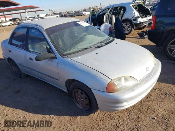 2000 Chevrolet Metro Lsi с VIN 2C1MR5229Y6704622, выставлен на аукционе IAAI как лот 41655287 с пробегом 255 664 миль миль и . История ставок и продаж доступна на DreamBid. Изображение 1.