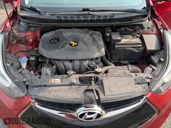 2014 Hyundai Elantra with VIN KMHDH6AH9EU028683, listed as a Copart auction lot 59786275 with 89,876 mi miles and Salvage title. Bid and sale history available at DreamBid. Image 7.