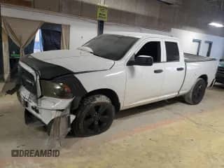 2013 Ram 1500 ST with VIN 1C6RR7FP5DS611475, listed as a Copart auction lot 87890175 with 218,125 mi miles and Salvage title. Bid and sale history available at DreamBid. Image 1.
