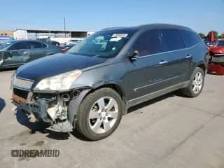 2009 Chevrolet Traverse LTZ with VIN 1GNEV33D39S100335, listed as a Copart auction lot 68968645 with 229,116 mi miles and Salvage title. Bid and sale history available at DreamBid. Image 1.