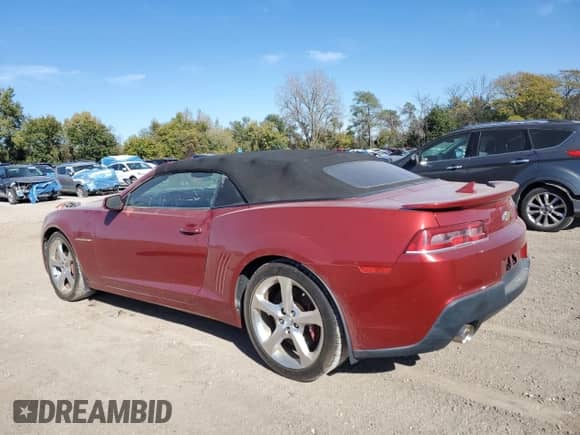 2015 Chevrolet Camaro SS с VIN 2G1FK3DJ7F9213821, выставлен на аукционе Copart как лот 89650335 с пробегом 76 944 миль миль и Списание • Salvage title. История ставок и продаж доступна на DreamBid. Изображение 2.
