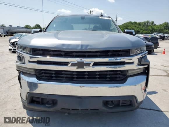 2019 Chevrolet Silverado 1500 LT with VIN 1GCRYDEK8KZ275647, listed as a Copart auction lot 58829495 with 124,577 mi miles and Salvage title. Bid and sale history available at DreamBid. Image 5.