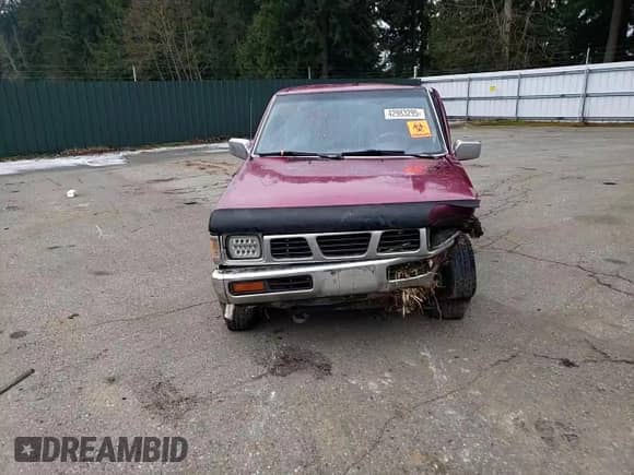 1995 Nissan Frontier SE with VIN 1N6HD16Y1SC324955, listed as a Copart auction lot 42983295 with 266,320 mi miles and Salvage title. Bid and sale history available at DreamBid. Image 11.
