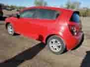 2012 Chevrolet Sonic LT with VIN 1G1JD6SB8C4201967, listed as a Copart auction lot 56232015 with Not provided miles and Salvage title. Bid and sale history available at DreamBid. Image 2.