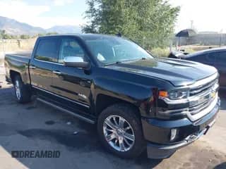 2017 Chevrolet Silverado 1500 High Country with VIN 3GCUKTEJ7HG276911, listed as a IAAI auction lot 43107368 with 85,995 mi miles and . Bid and sale history available at DreamBid. Image 1.