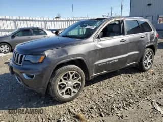 2018 Jeep Grand Cherokee Sterling with VIN 1C4RJFBG0JC183384, listed as a Copart auction lot 51484935 with 87,873 mi miles and Non repairable. Bid and sale history available at DreamBid. Image 1.