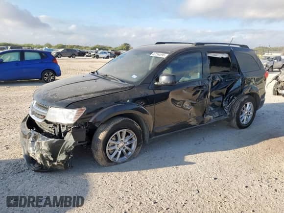 2017 Dodge Journey SXT with VIN 3C4PDCBG4HT509313, listed as a Copart auction lot 82264895 with Not provided miles and Salvage title. Bid and sale history available at DreamBid. Image 1.