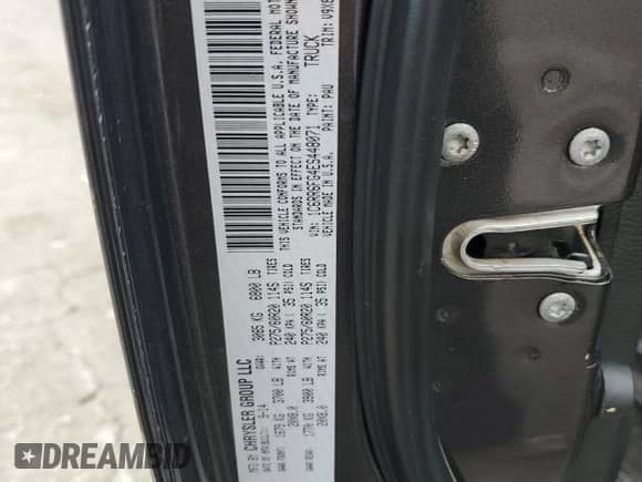 2014 Ram 1500 Tradesman с VIN 1C6RR6FG4ES448071, выставлен на аукционе Copart как лот 65478225 с пробегом 130 228 миль миль и Списание • Salvage title. История ставок и продаж доступна на DreamBid. Изображение 12.