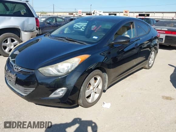 2013 Hyundai Elantra GLS with VIN 5NPDH4AEXDH152663, listed as a IAAI auction lot 43435790 with 122,625 mi miles and . Bid and sale history available at DreamBid. Image 2.