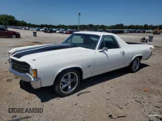 1972 Chevrolet El Camino с VIN 1D80F2L504811, выставлен на аукционе Copart как лот 60793105 с пробегом 69 904 миль миль и Чистый • Clean title. История ставок и продаж доступна на DreamBid. Изображение 1.