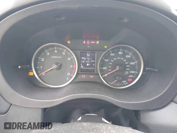 2015 Subaru Impreza Premium with VIN JF1GJAC62FH018713, listed as a IAAI auction lot 42482858 with 81,991 mi miles and . Bid and sale history available at DreamBid. Image 7.