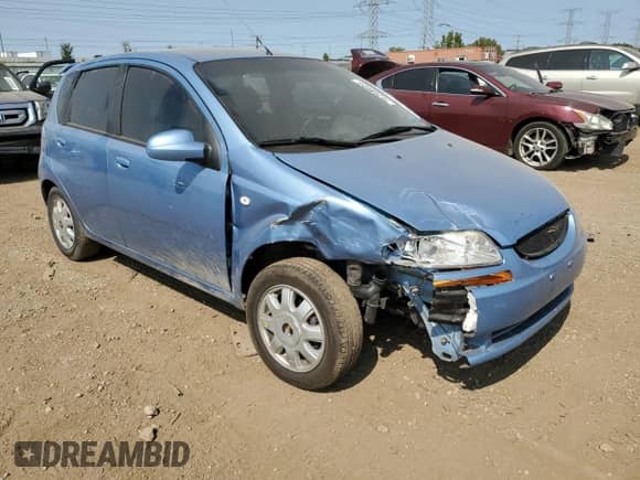 2005 Chevrolet Aveo LT с VIN KL1TG626X5B442803, выставлен на аукционе Copart как лот 70768604 с пробегом 94 665 миль миль и Списание • Salvage title. История ставок и продаж доступна на DreamBid. Изображение 4.