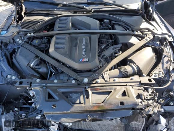 2021 BMW M3 with VIN WBS53AY06MFL37453, listed as a Copart auction lot 44033564 with 21,598 mi miles and Salvage title. Bid and sale history available at DreamBid. Image 11.