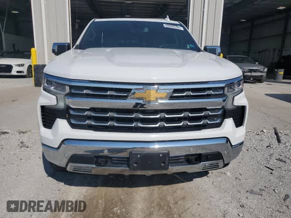 2022 Chevrolet Silverado 1500 LTZ with VIN 1GCUDGET6NZ507652, listed as a Copart auction lot 68886705 with 31,288 mi miles and Salvage title. Bid and sale history available at DreamBid. Image 5.