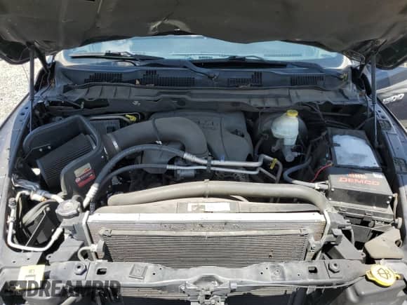 2013 Ram 1500 Laramie with VIN 1C6RR6NT4DS534994, listed as a Copart auction lot 65454605 with 167,373 mi miles and Salvage title. Bid and sale history available at DreamBid. Image 11.