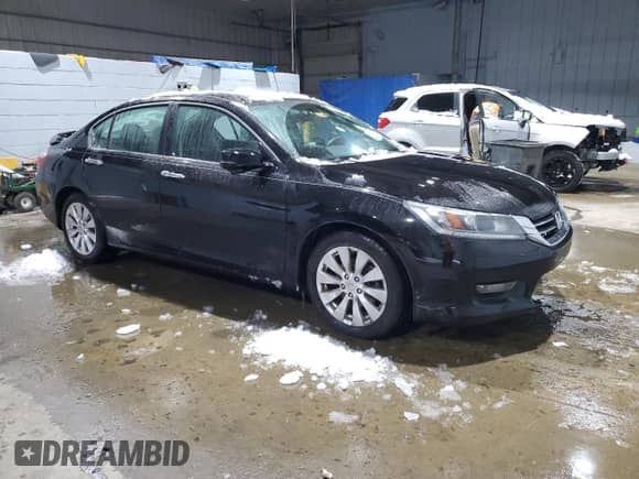 2014 Honda Accord EX z VIN 1HGCR2F71EA081905, wystawiony jako Copart lot #44962445 z przebiegiem 163 867 mil mil oraz Szkoda całkowita • Salvage title. Historia ofert i sprzedaży dostępna na DreamBid. Obrazek 4.