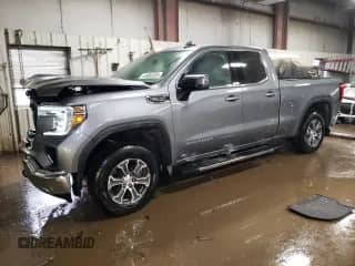 2020 GMC Sierra 1500 SLE с VIN 1GTR9BEDXLZ280563, выставлен на аукционе Copart как лот 43603335 с пробегом 64 706 миль миль и Списание • Salvage title. История ставок и продаж доступна на DreamBid. Изображение 1.