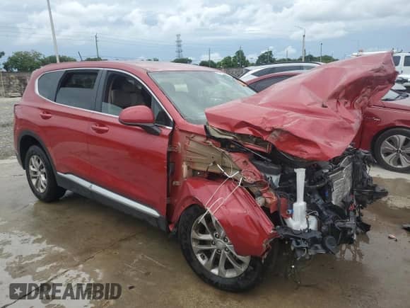 2019 Hyundai Santa Fe SE с VIN 5NMS2CAD0KH008866, выставлен на аукционе Copart как лот 80565225 с пробегом 51 209 миль миль и Чистый • Clean title. История ставок и продаж доступна на DreamBid. Изображение 4.
