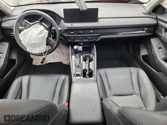 2023 Honda Accord EX-L with VIN 1HGCY2F65PA047592, listed as a Copart auction lot 71828735 with 46,076 mi miles and Salvage title. Bid and sale history available at DreamBid. Image 8.