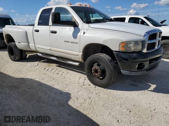 2005 Dodge 3500 SLT с VIN 3D7MS48C85G707521, выставлен на аукционе Copart как лот 77564094 с пробегом 240 770 миль миль и Списание • Salvage title. История ставок и продаж доступна на DreamBid. Изображение 4.