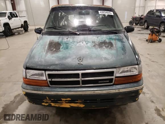 1993 Dodge Caravan Grand SE with VIN 1B4GH44R2PX757679, listed as a Copart auction lot 43034645 with 311,322 mi miles and Salvage title. Bid and sale history available at DreamBid. Image 5.