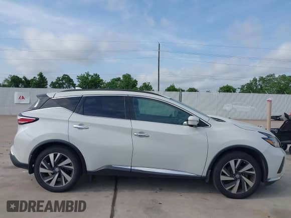 2019 Nissan Murano SL with VIN 5N1AZ2MJXKN111052, listed as a IAAI auction lot 42283556 with 84,982 mi miles and . Bid and sale history available at DreamBid. Image 13.