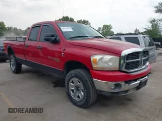 2006 Dodge 2500 SLT with VIN 3D7KS28C46G250834, listed as a IAAI auction lot 43259078 with 46,724 mi miles and . Bid and sale history available at DreamBid. Image 1.