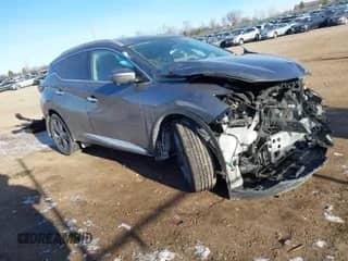 2021 Nissan Murano Platinum with VIN 5N1AZ2DS1MC138826, listed as a IAAI auction lot 41441371 with 49,634 mi miles and . Bid and sale history available at DreamBid. Image 1.