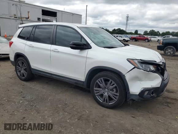 2021 Honda Passport EX-L с VIN 5FNYF7H58MB014097, выставлен на аукционе Copart как лот 69596985 с пробегом 41 048 миль миль и Списание • Salvage title. История ставок и продаж доступна на DreamBid. Изображение 4.
