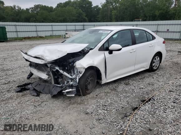 2022 Toyota Corolla L z VIN 5YFDPMAE0NP328370, wystawiony jako Copart lot #67999315 z przebiegiem 68 298 mil mil oraz Szkoda całkowita • Salvage title. Historia ofert i sprzedaży dostępna na DreamBid. Obrazek 1.