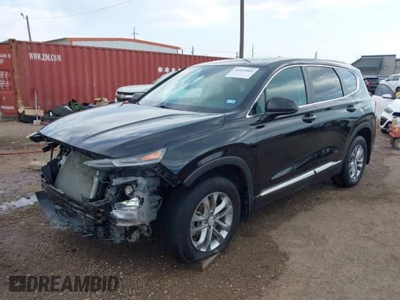 2019 Hyundai Santa Fe SE with VIN 5NMS23AD0KH122236, listed as a IAAI auction lot 42265064 with 101,173 mi miles and . Bid and sale history available at DreamBid. Image 2.