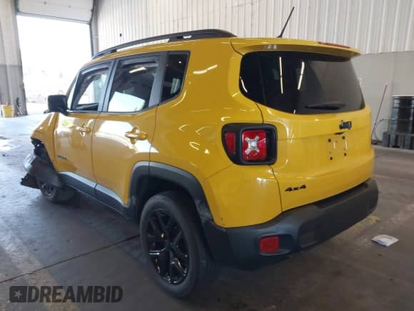 2017 Jeep Renegade Latitude with VIN ZACCJBBB1HPF25207, listed as a IAAI auction lot 42750814 with 113,334 mi miles and . Bid and sale history available at DreamBid. Image 3.