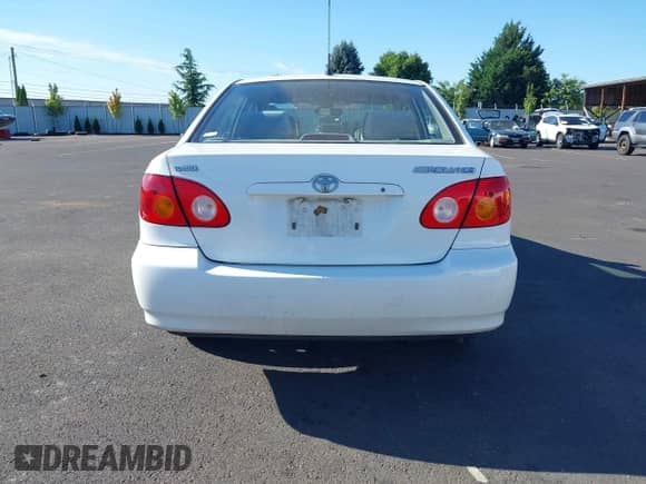 2004 Toyota Corolla CE with VIN JTDBR38E242045175, listed as a IAAI auction lot 43019661 with 135,473 mi miles and . Bid and sale history available at DreamBid. Image 16.