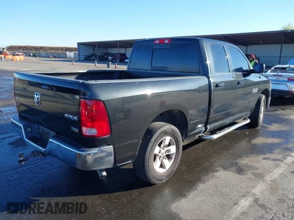 2017 Ram 1500 Big Horn with VIN 1C6RR7GG9HS736533, listed as a IAAI auction lot 43465657 with 121,938 mi miles and . Bid and sale history available at DreamBid. Image 4.