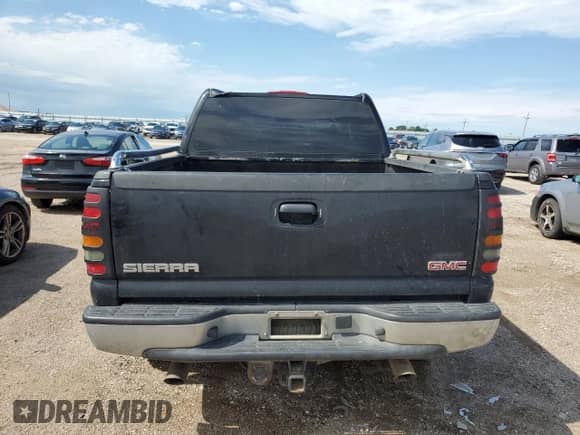 2007 GMC Sierra 1500 SLT with VIN 2GTEK13ZX71100511, listed as a Copart auction lot 63846735 with Not provided miles and Salvage title. Bid and sale history available at DreamBid. Image 6.