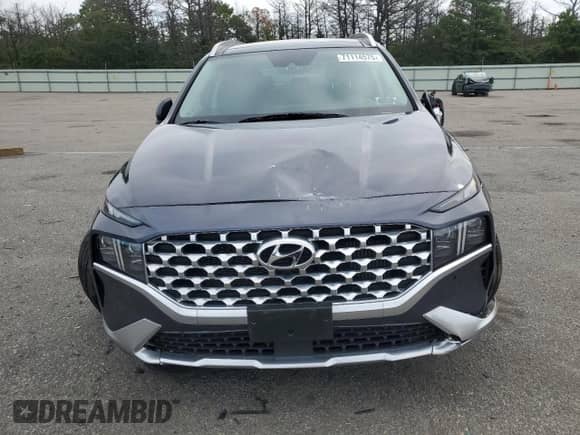 2022 Hyundai Santa Fe Limited with VIN KM8S5DA13NU054512, listed as a Copart auction lot 71114575 with 33,401 mi miles and Salvage title. Bid and sale history available at DreamBid. Image 5.