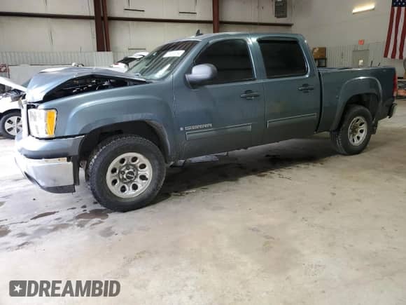 2007 GMC Sierra 1500 SLE1 with VIN 2GTEK13C571708805, listed as a Copart auction lot 78938264 with 264,835 mi miles and Salvage title. Bid and sale history available at DreamBid. Image 1.