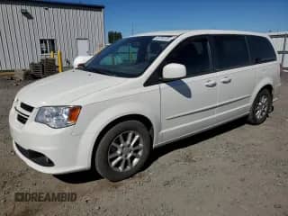 2013 Dodge Grand Caravan R/T with VIN 2C4RDGEG6DR727083, listed as a Copart auction lot 68708105 with 82,237 mi miles and Salvage title. Bid and sale history available at DreamBid. Image 1.