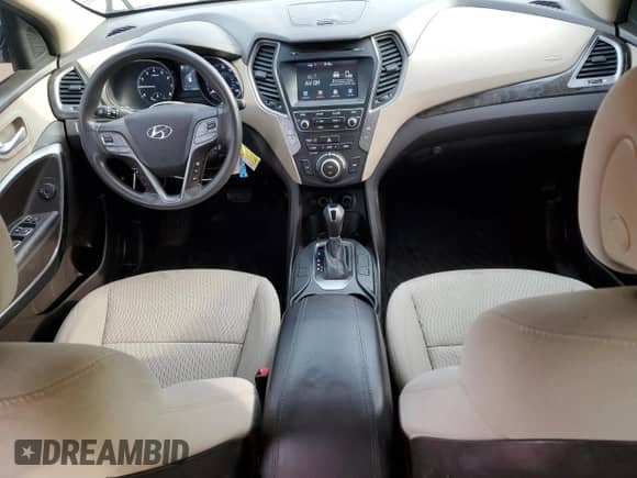 2017 Hyundai Santa Fe 2.4L with VIN 5XYZU3LB5HG469679, listed as a Copart auction lot 66317665 with 115,263 mi miles and Salvage title. Bid and sale history available at DreamBid. Image 8.