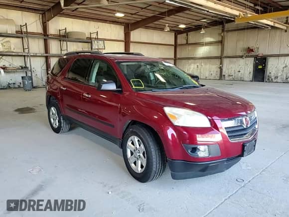 2008 Saturn Outlook XE with VIN 5GZER137X8J215478, listed as a Copart auction lot 69053454 with 175,176 mi miles and Salvage title. Bid and sale history available at DreamBid. Image 12.