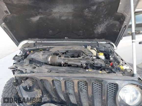 2021 Jeep Wrangler Unlimited Willys Sport with VIN 1C4HJXDG8MW722786, listed as a IAAI auction lot 43035484 with 83,071 mi miles and . Bid and sale history available at DreamBid. Image 10.