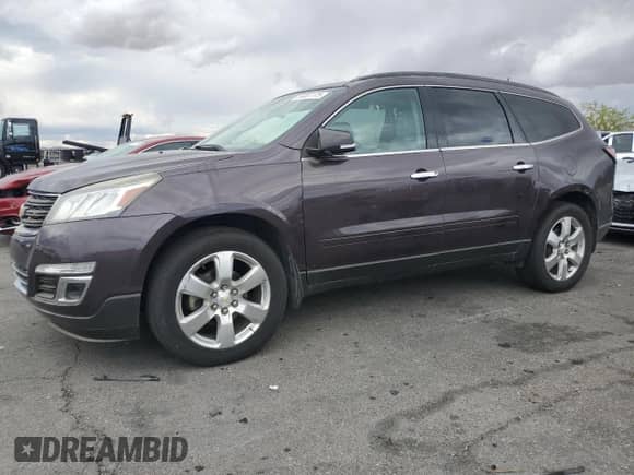 2016 Chevrolet Traverse LTZ с VIN 1GNKVJKD5GJ198294, выставлен на аукционе Copart как лот 56007175 с пробегом 106 561 миль миль и Чистый • Clean title. История ставок и продаж доступна на DreamBid. Изображение 1.